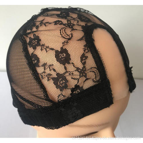 Factory wholesale u part shape wigcap for make wig, monofila wig makecap